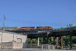 BNSF AUTORACK ACROSS THE TOP